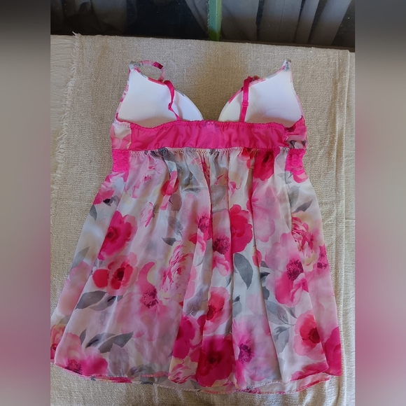 Apt. 9 Pink and White Floral Top - Picture 5 of 6